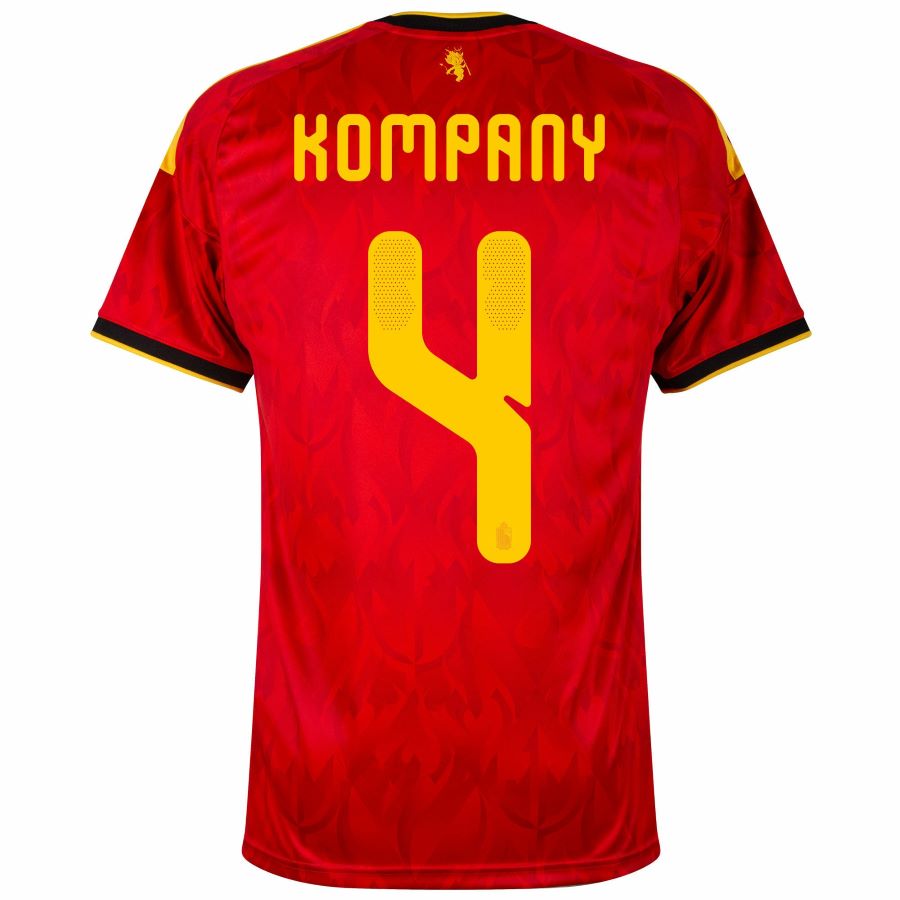 Maillot Belgique Domicile 2026 2027 Kompany (3)