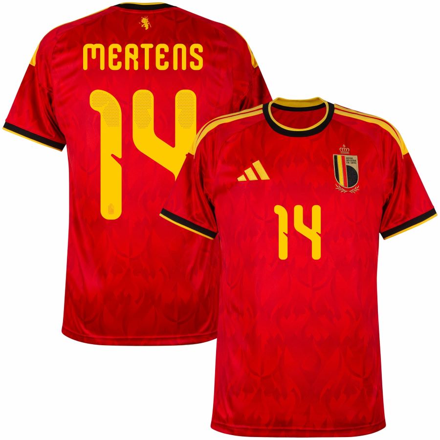 Maillot Belgique Domicile 2026 2027 Mertens (1)
