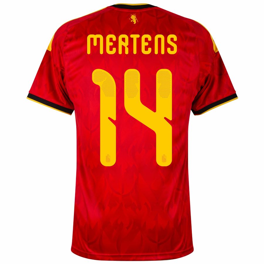 Maillot Belgique Domicile 2026 2027 Mertens (3)