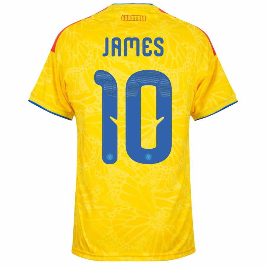 Maillot Colombie Domicile 2026 2027 James (2)