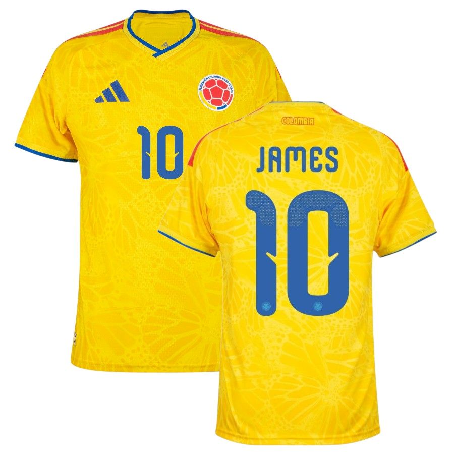 Maillot Colombie Domicile 2026 2027 James