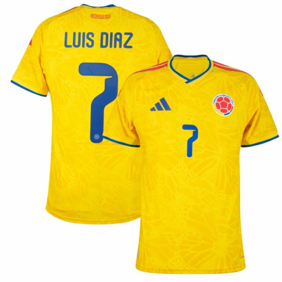 Maillot Colombie Domicile 2026 2027 Luis Diaz (1)