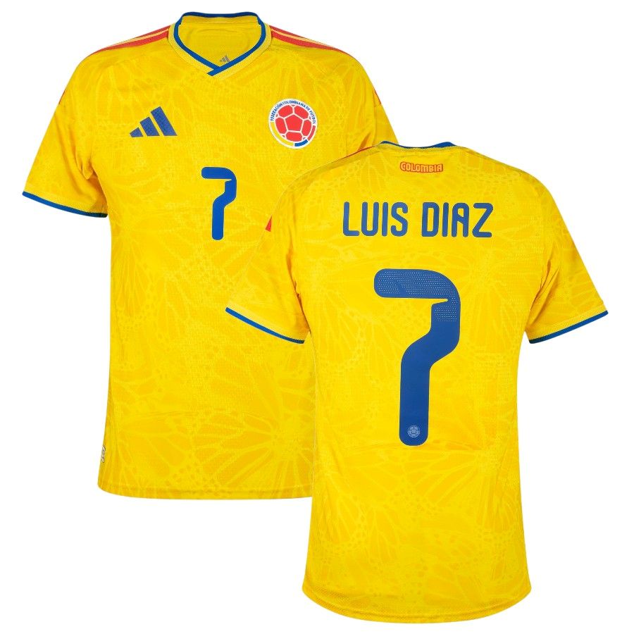 Camiseta local de Colombia 2026-2027 de Luis Díaz