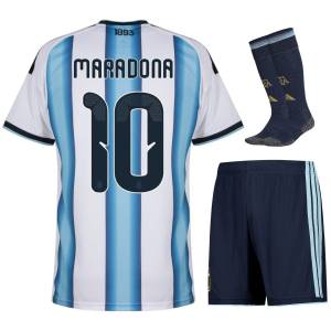 Maillot Kit Enfant Argentine Domicile 2026 2027 Maradona