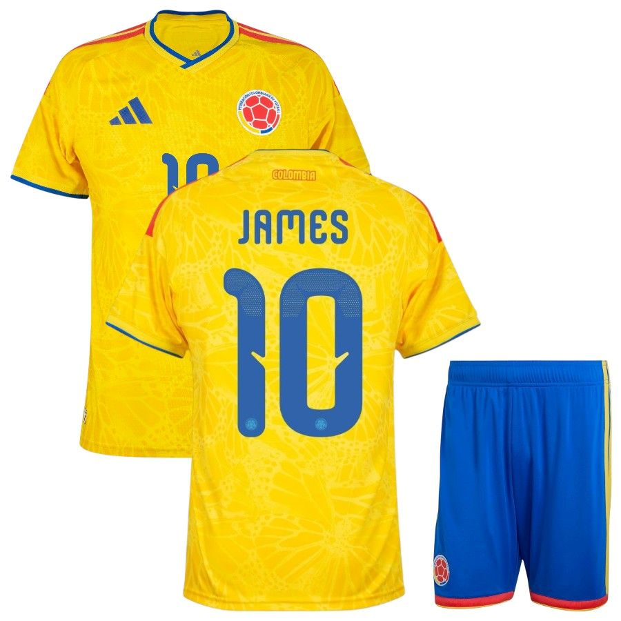 Maillot Kit Enfant Colombie Domicile 2026 2027 James