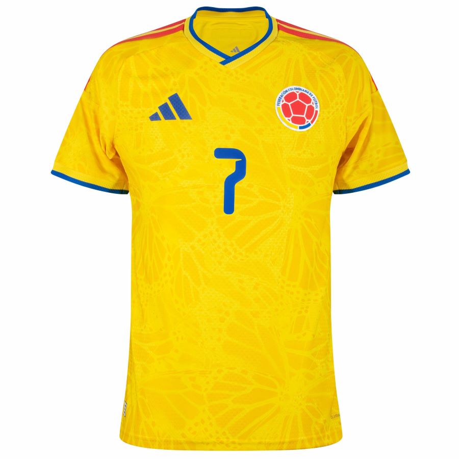 Maillot Kit Enfant Colombie Domicile 2026 2027 Luis Diaz (3)