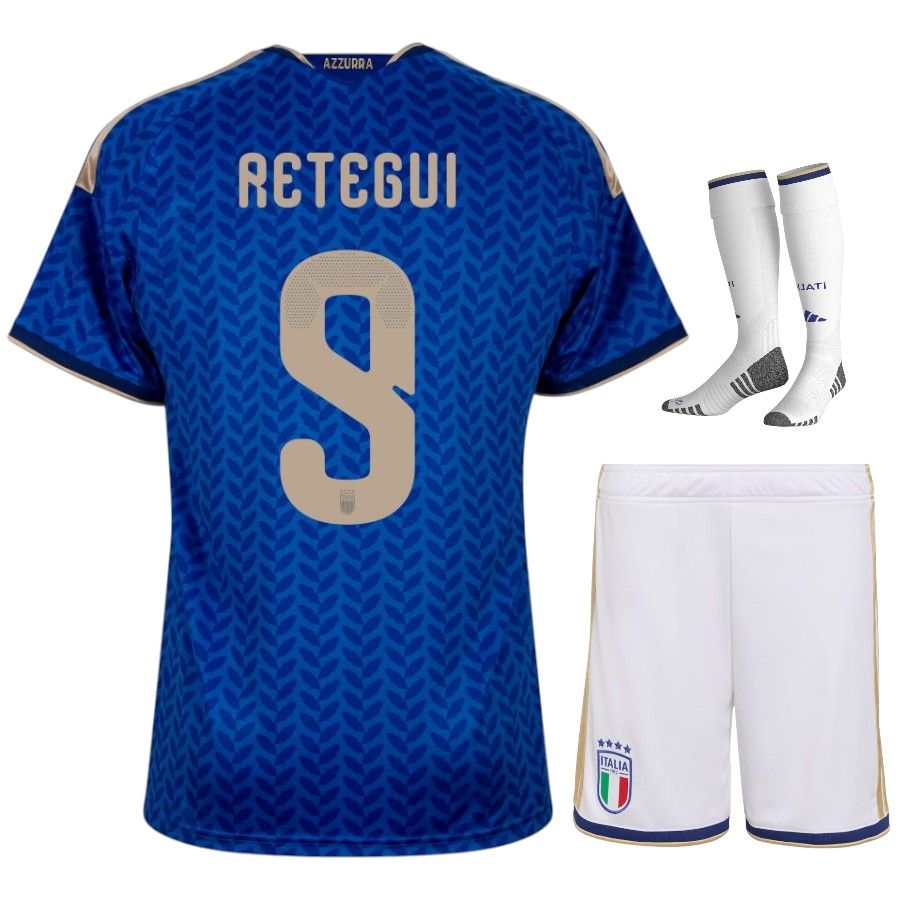 Maillot Kit Enfant Italie Domicile 2026 2027 Retegui