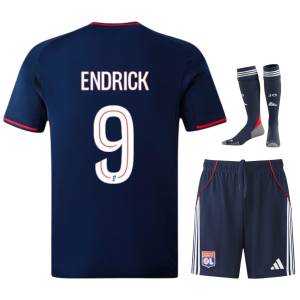 Maillot Kit Enfant OL Exterieur 2025 2026 Endrick