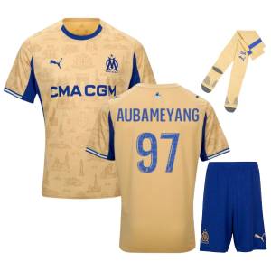 Maillot Kit Enfant OM Forth 2025 2026 Aubameyang