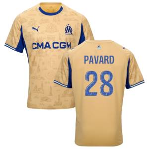 Maillot OM Fourth 2025 2026 Pavard (1)