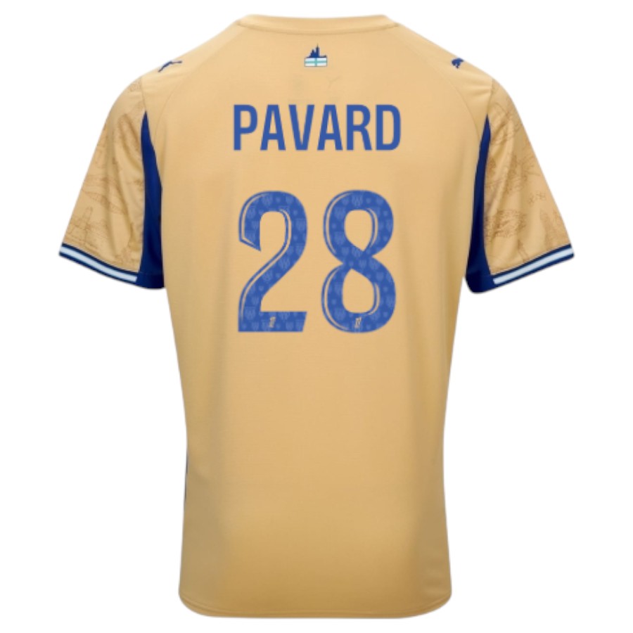 Maillot OM Fourth 2025 2026 Pavard (2)