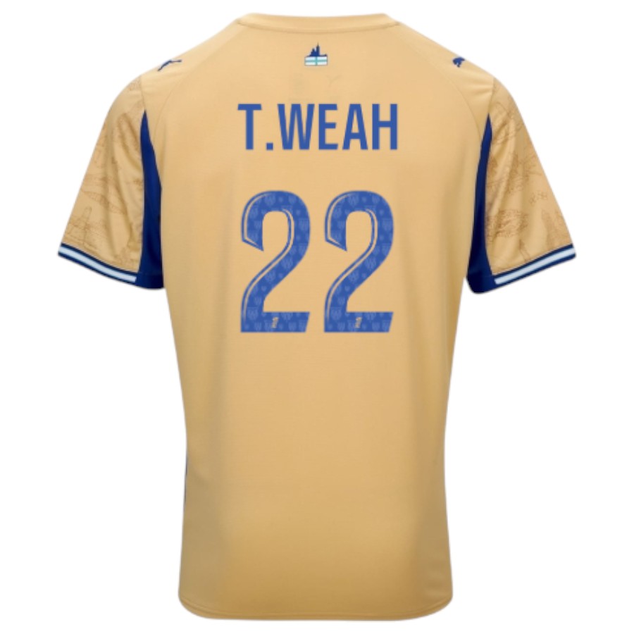 Maillot OM Fourth 2025 2026 Weah (2)