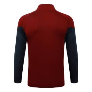 Survetement Arsenal Veste 2025 2026 Rouge Bleu (2)