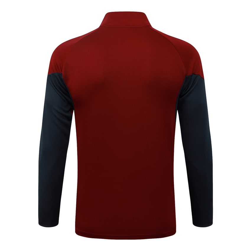 Survetement Arsenal Veste 2025 2026 Rouge Bleu (2)