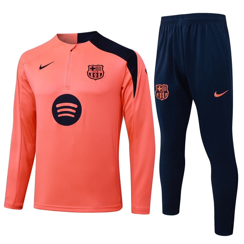 Survetement Barca Training 2025 2026 Orange (1)