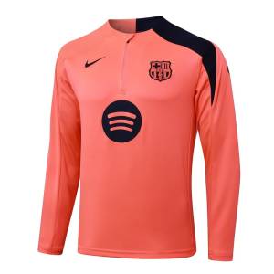 Survetement Barca Training 2025 2026 Orange (4)