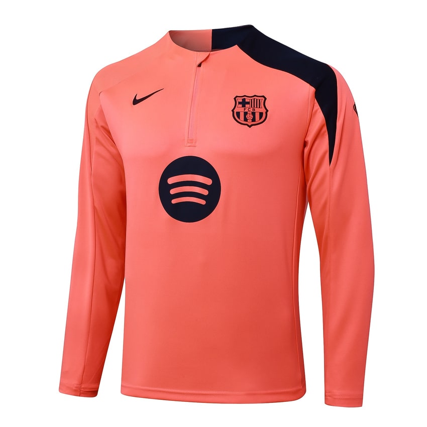 Survetement Barca Training 2025 2026 Orange (4)
