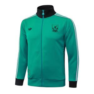 Survetement Liverpool Veste 2025 2026 Vert (4)