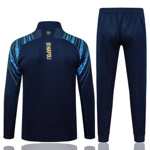 Survetement Naples Veste 2025 2026 Bleu Sombre (4)