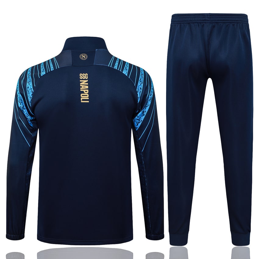 Survetement Naples Veste 2025 2026 Bleu Sombre (4)