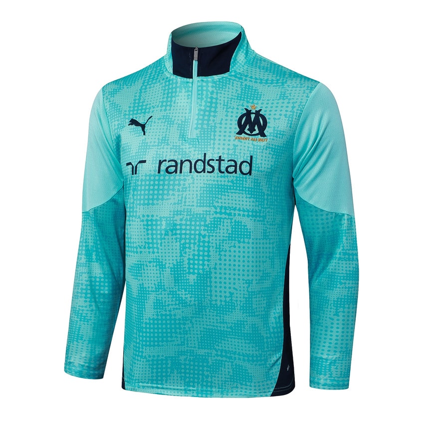 Survetement OM Training 2025 2026 Vert (4)