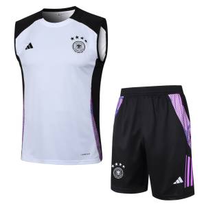 Debardeur Short Allemagne 2024 2025 Blanc