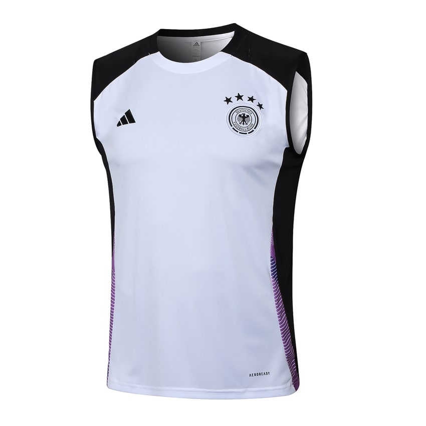 Debardeur Short Allemagne 2024 2025 Blanc (2)