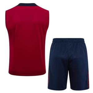 Debardeur Short Angleterre 2024 2025 Rouge (4)