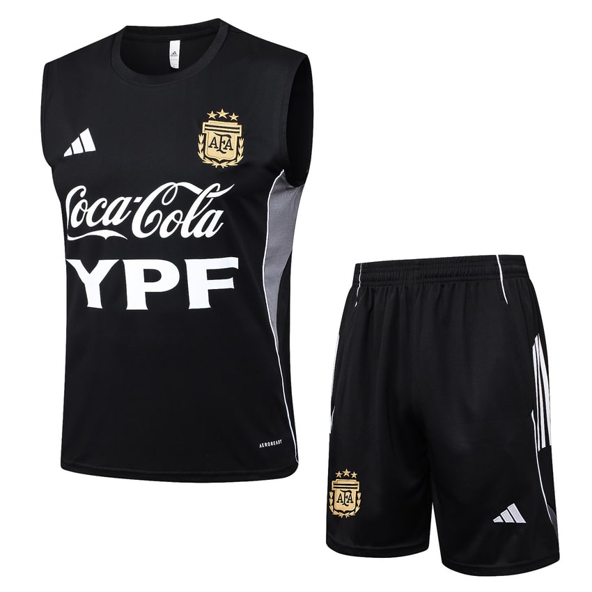 Debardeur Short Argentine 2025 2026 Noir Nuit (1)