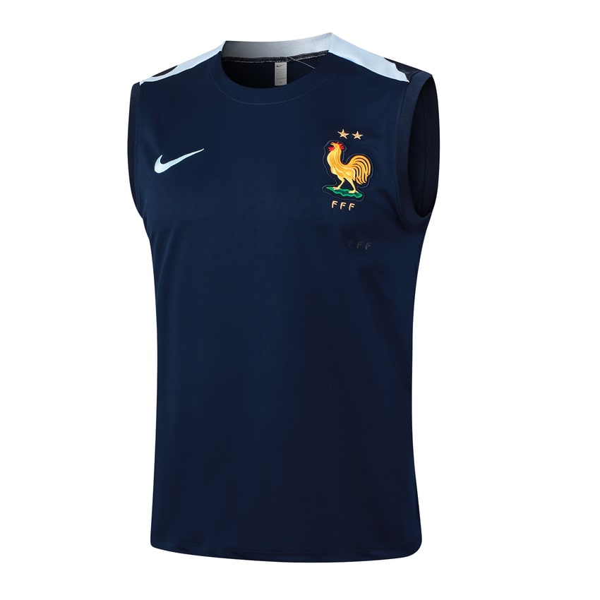 Debardeur Short Equipe de France 2024 2025 Bleu (2)
