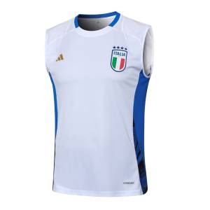 Debardeur Short Italie 2024 2025 Blanc (2)