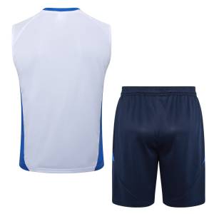 Debardeur Short Italie 2024 2025 Blanc (4)