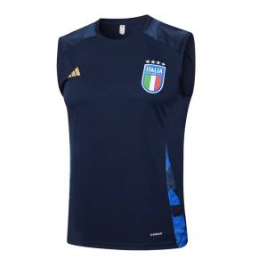 Debardeur Short Italie 2024 2025 Bleu (2)