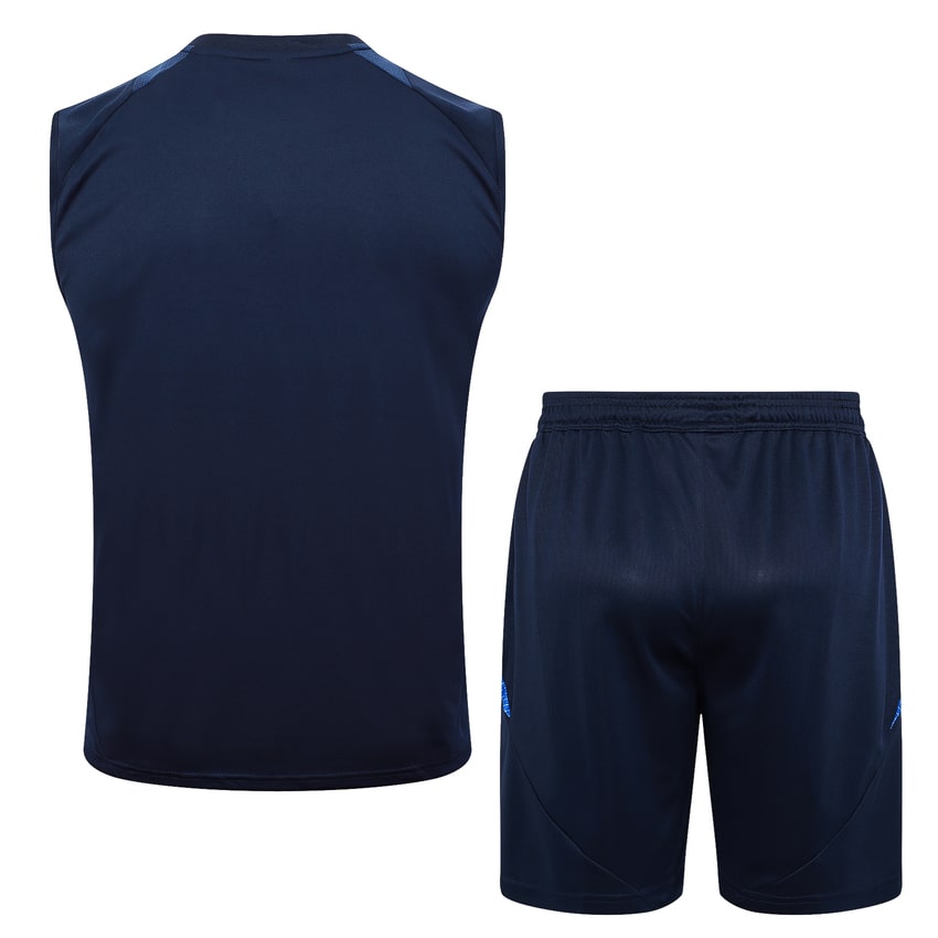 Debardeur Short Italie 2024 2025 Bleu (4)