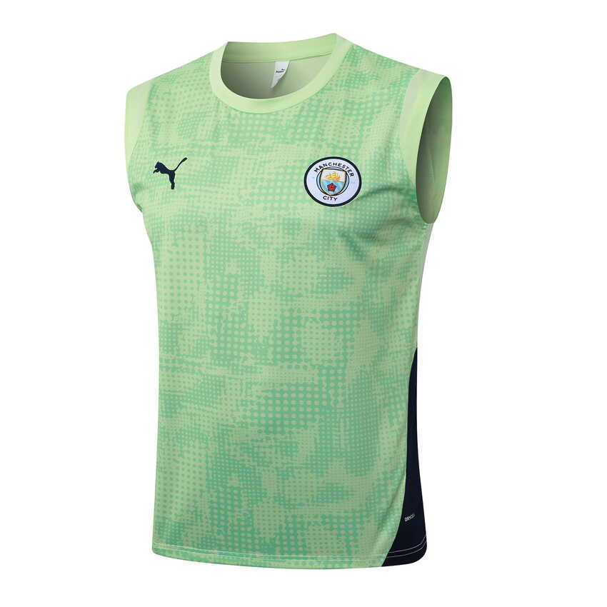 Debardeur Short Manchester City 2025 2026 Vert (3)