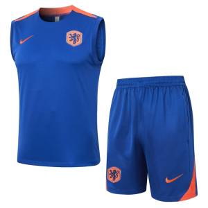 Debardeur Short Pays Bas 2024 2025 Bleu