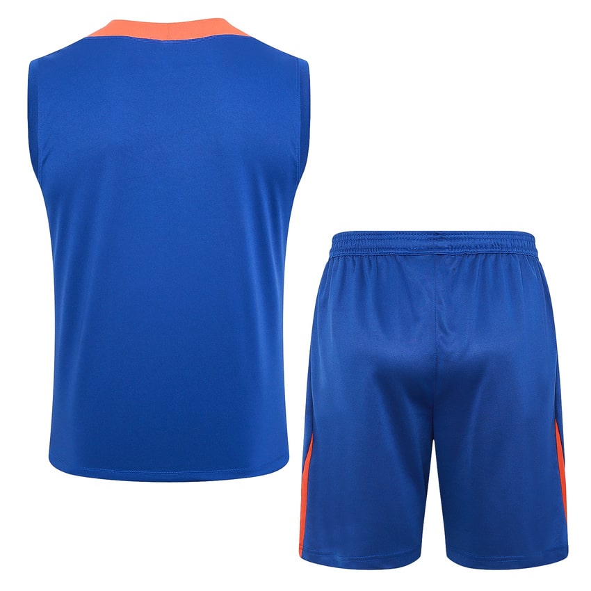 Debardeur Short Pays Bas 2024 2025 Bleu (4)