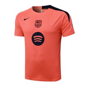 Ensemble Maillot Short Barca 2025 2026 Orange (2)