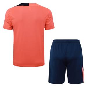 Ensemble Maillot Short Barca 2025 2026 Orange (3)