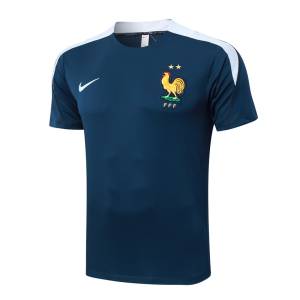 Ensemble Maillot Short Equipe de France 2024 2025 Bleu (2)
