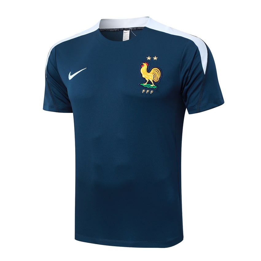 Ensemble Maillot Short Equipe de France 2024 2025 Bleu (2)