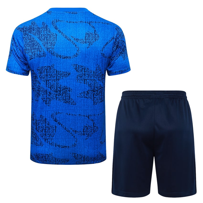 Ensemble Maillot Short Equipe de France 2025 2026 Bleu Clair (4)