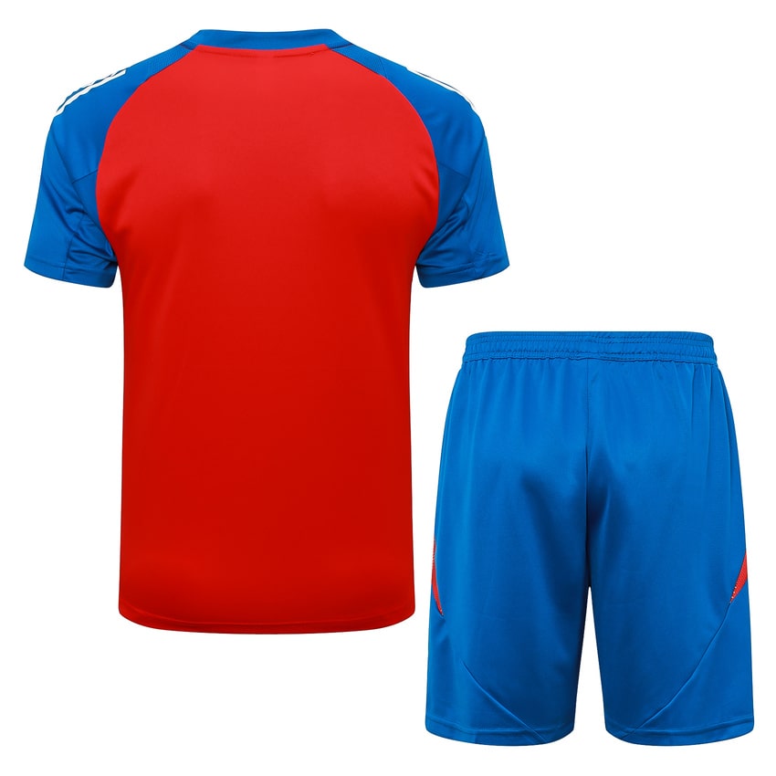Ensemble Maillot Short Espagne 2024 2025 Rouge (4)
