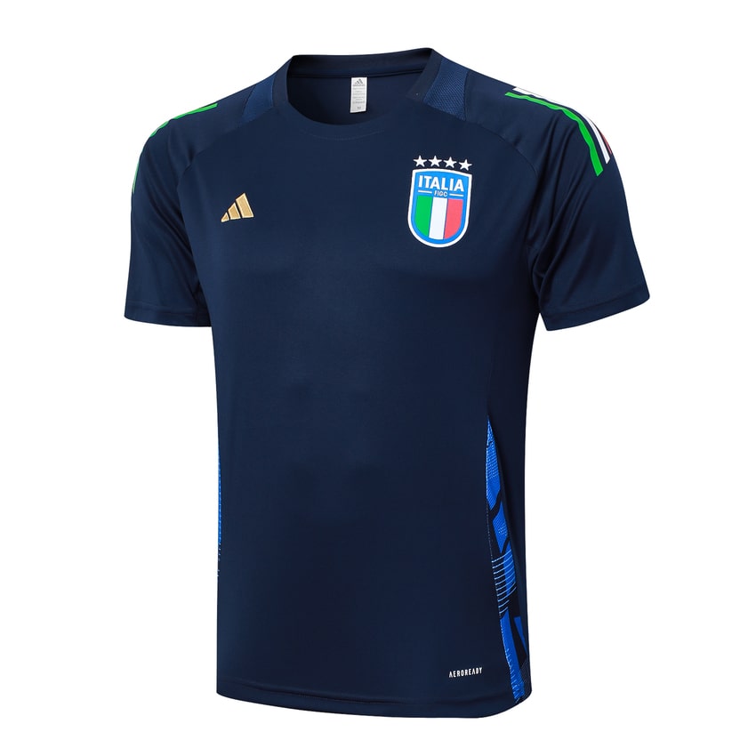 Ensemble Maillot Short Italie 2024 2025 Bleu (2)