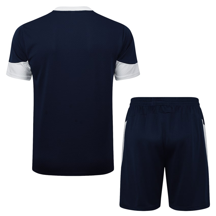 Ensemble Maillot Short Portugal 2024 2025 Bleu Sombre (4)
