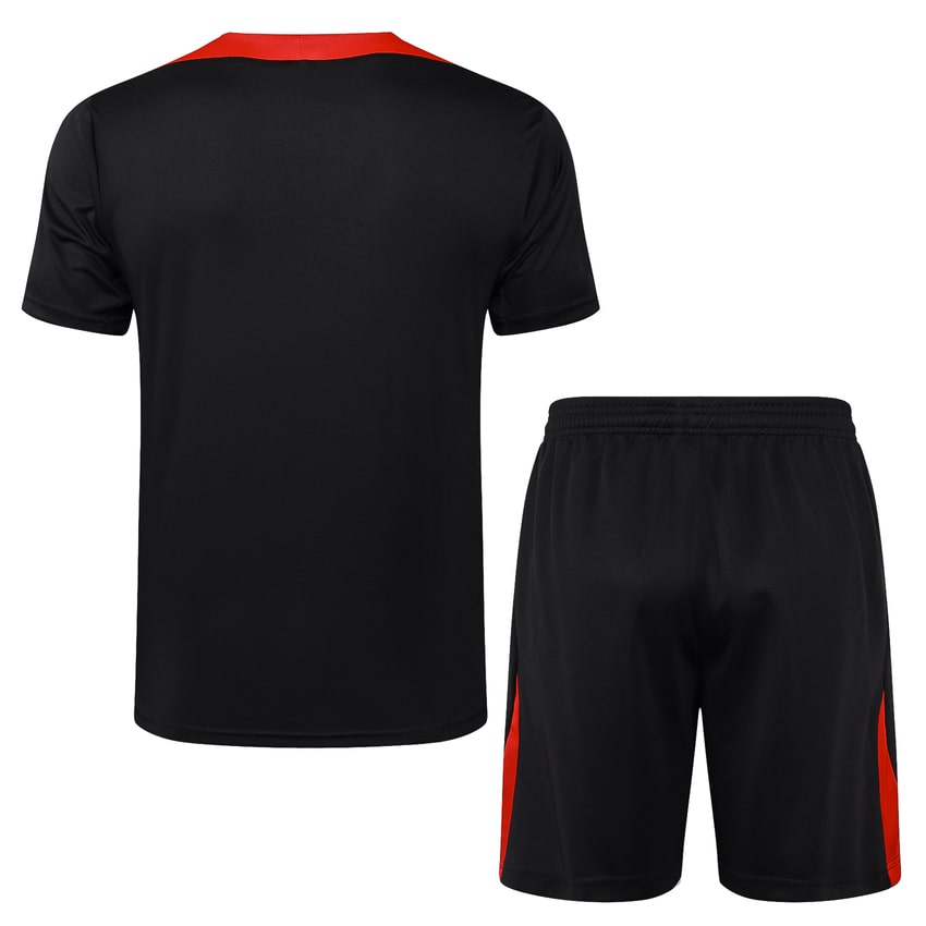 Ensemble Maillot Short Portugal 2024 2025 Noir (4)