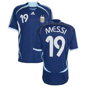 Maillot Adidas Argentine Exterieure 2006 Messi