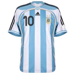 Maillot Argentine Adidas Domicile 2006 Riquelme (2)