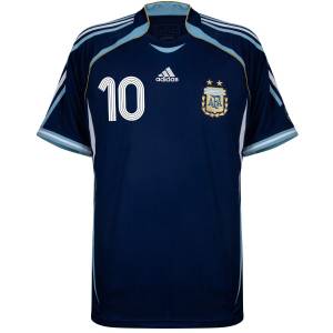Maillot Argentine Adidas Exterieur 2006 Riquelme (2)