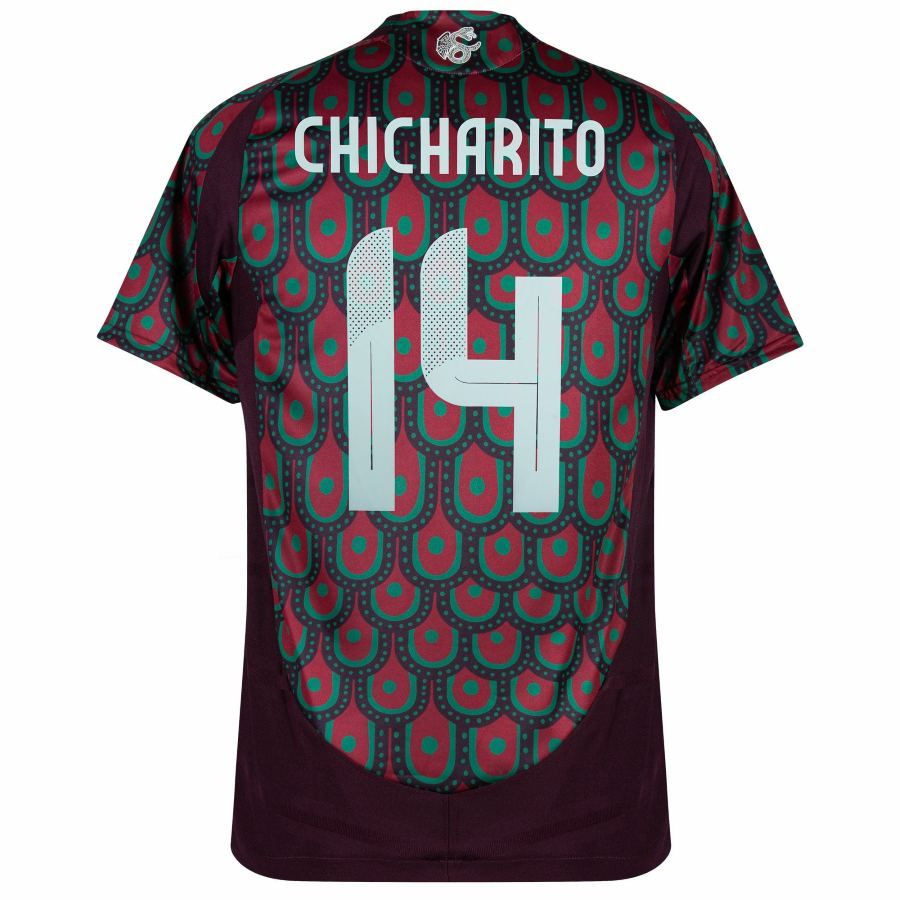 Maillot Kit Enfant Mexique Domicile 2024 2025 Chicharito(2)